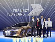 100 Jahre BMW - Auftakt der Feierlichkeiten mit Vorstellung des BMW Visionsfahrzeugs in der Olympiahalle am 07.03.2016. BMW Festival – THE NEXT 100 YEARS im Olympiapark vom 9. bis 11. September 2016 (©Foto. MartiN Schmitz)